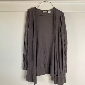 Small light gray cardigan